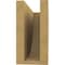 Ekena Millwork 4in. W x 8in. H x 12in. L Durham Woodgrain TimberThane Rafter Tail, Primed Tan RFTUR04X08X12DURRCPR - alternate 2